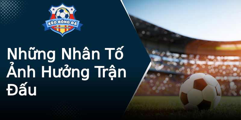 Những Nhân Tố Ảnh Hưởng Trận Đấu Những Nhân Tố Ảnh Hưởng Trận Đấu